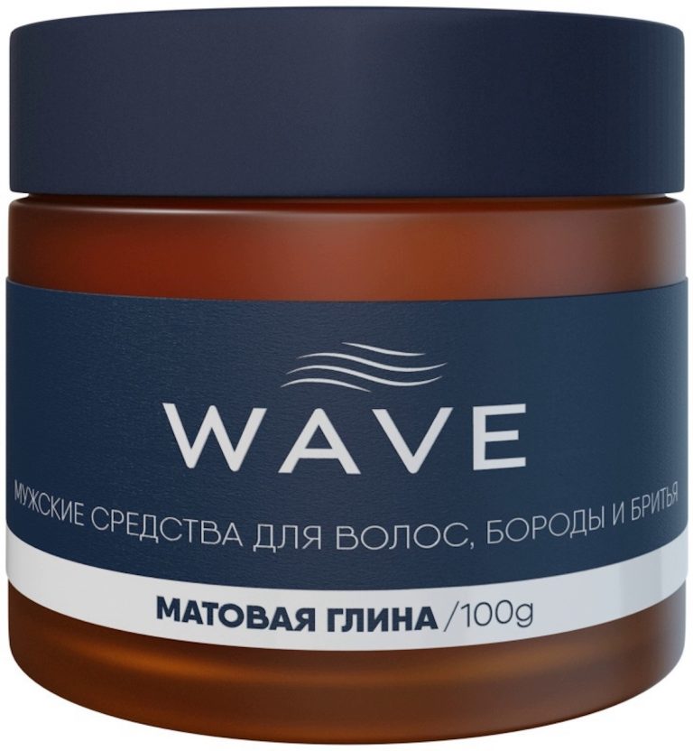 Матовая глина для укладки волос Wave 100 г