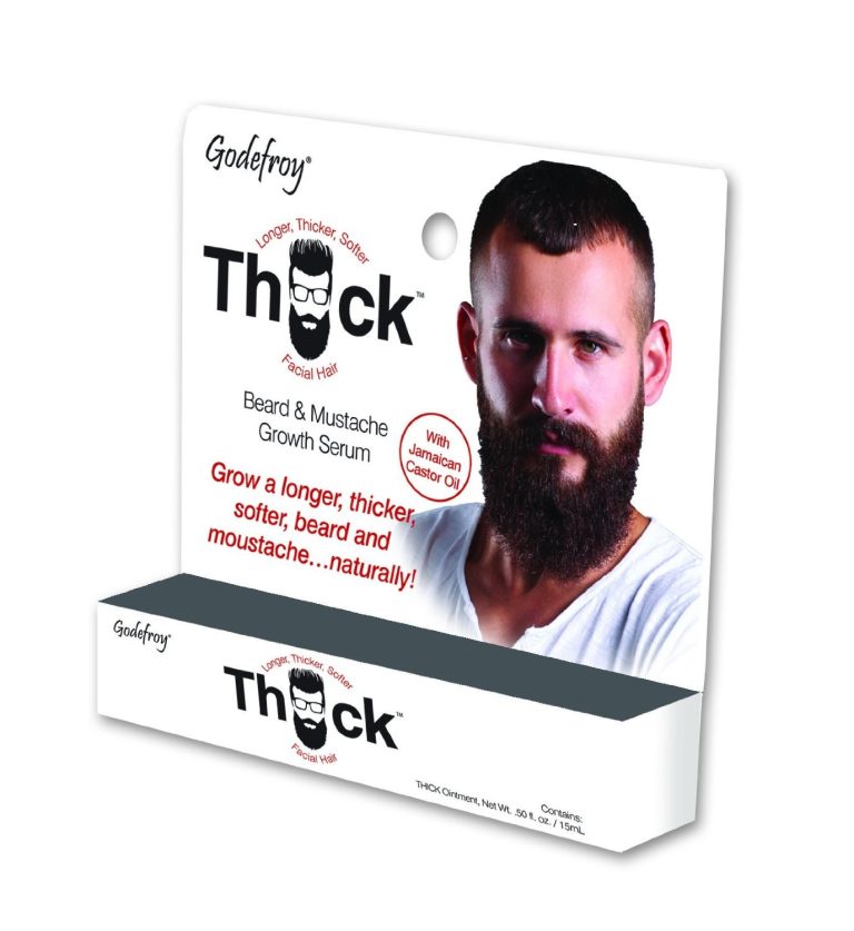 Масло-активатор роста для бороды и усов 15 мл.Godefroy Thick Beard&Mustache Growth Serum