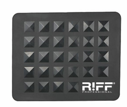 Термоковрик силиконовый черный RIFF