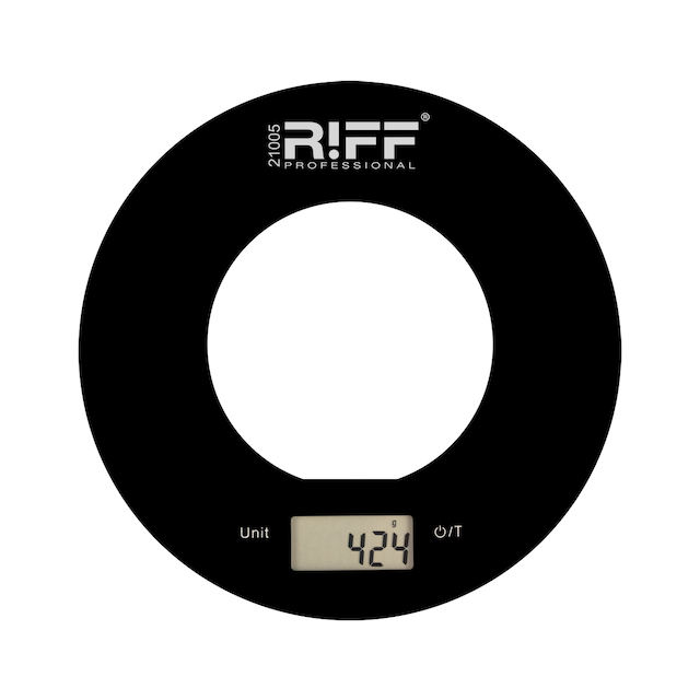 Весы парикмахерские RIFF черные