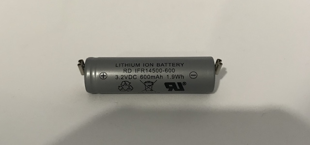 Аккумулятор Moser 600 mAh для машинок Li+ProMini